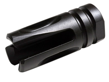 Wilson Combat TRATHG68 Accu-Tac Flash Hider Black Matte Melonite Steel with 5/8"-24 tpi Threads, 1.99" OAL & .865" Diameter for 30 Cal AR-Platform