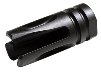 Wilson Combat TRATHG68 Accu-Tac Flash Hider Black Matte Melonite Steel with 5/8"-24 tpi Threads, 1.99" OAL & .865" Diameter for 30 Cal AR-Platform