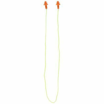 Pyramex RP3001 Reusable Earplugs  Polymer 24 dB Behind The Neck OrangeYellow Adult 50 Pair UPC: 811907026662