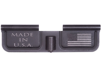 Spikes SED7002 Ejection Port Door USA/Flag AR-15 Black Phosphate Steel