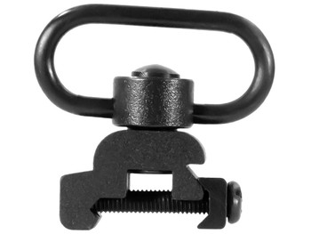 Aim Sports MT030 Sling Rail Mount Black Anodized 1.41" Quick Detach w/Push Button Aluminum Picatinny/Weaver