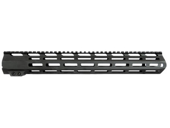 Aim Sports MTM15L308 AR Handguard 15" Low M-LOK Style Made of 6061-T6 Aluminum with Black Anodized Finish for 308 Cal AR-10