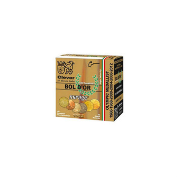 Mirage Bol D'OR 12ga 2 3/4dr. 1oz. #8,case/box25/250,Brass22mm UPC: 800199446081