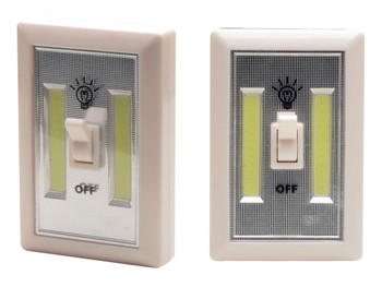 Cyclops CYCCOB2PK Light Switch 200 Lumens LED Ivory Plastic 2 pk