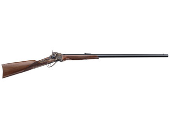 Davide Pedersoli 010S780457 1874 Sporting 45-70 Gov 1rd 32" Octagon Blued Barrel, Color Case Hardened Steel Receiver, Walnut Stock