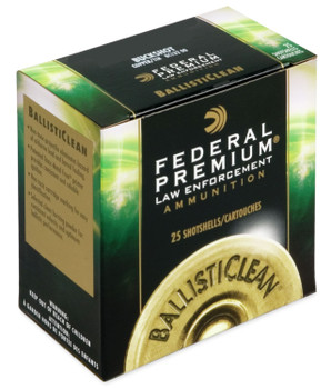 Federal BC127RS BallistiClean Law Enforcement 12 Gauge 2.75 Slug Shot 25 Per Box 10 UPC: 029465021320