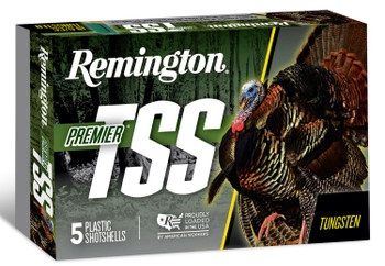 Remington Ammunition 28065 Premier TSS Turkey 20 Gauge 3 1 12 oz Tungsten 9 Shot 5 Per Box 10 UPC: 047700530802