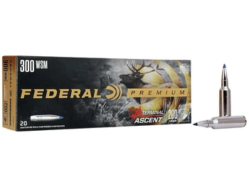 Federal P300WSMTA1 Premium Terminal Ascent 300WSM 200gr 20 Per Box/10 Case
