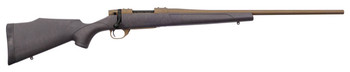 Weatherby VWB270NR4T Vanguard Weatherguard 270 Win Caliber with 51 Capacity 24 Barrel Burnt Bronze Cerakote Metal Finish  Bronze Webbed Black Fixed Monte Carlo Stock Right Hand Full Size UPC: 747115442911