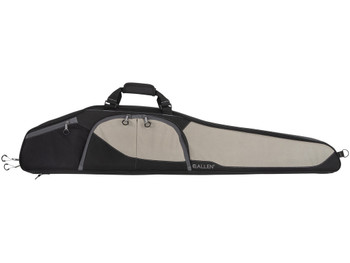 Allen 68246 Sawatch Rifle Case 46" Black Endura w/Tan Accents, Foam Padding, Accessory Pockets, Lockable Zippers & Plush Tricot Lining