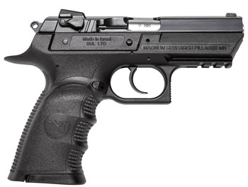 Magnum Research BE99003RSL Baby Eagle III SemiCompact 9mm Luger 3.85 101 Black Polymer Frame Matte Black Oxide Carbon Steel Slide Black Polymer Grip UPC: 761226087823
