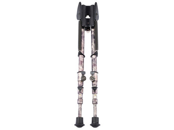 Harris Bipods 25C Non-Swivel 25C Swivel Stud, 13.50"-27", Kryptek Highlander Steel/Aluminum, Rubber Feet