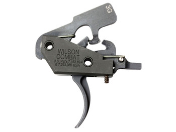 Wilson Combat TRTTU3G Tactical Trigger Unit 3-Gun Drop-in Trigger with 3.50-4 lbs Draw Weight & Black Finish for AR-Platform