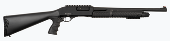 Radikal Arms P-3 12 Gauge 18.5" Barrel Tactical Pump Action Shotgun 5 round tube Black Polymer Furni UPC: 00850003223162