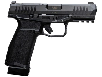 AREX 815537023954 Delta M Gen2 9mm Luger 17+1 4" Black Barrel, Black Nitride Optic Cut/Serrated Slide, Black Frame, Ambidextrous
