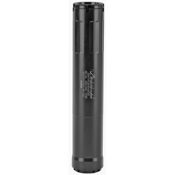 Griffin Armament Bushwhacker 46 NFA Pistol Suppressor Black Cerakote 7.75 Inch, 9mm Caliber, Griffin Taper Mount system, 17-4 Stainless Steel