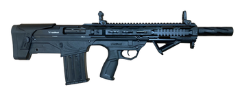 Radikal Arms NK-1 12 Gauge 18.5" Barrel Bullpup Gas Operated Semi Auto Shotgun 2x 5 Rnd Magazines Bl UPC: 810091151488