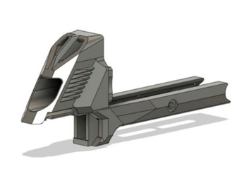 3D Experiment Dragon Snout ICU with Two M-LOK Slots for INFORCE WILD 1 PN DS-MLOK-ICU