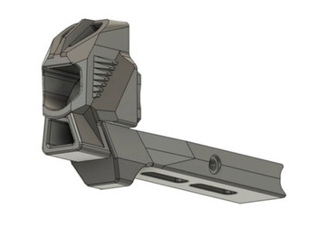3D Experiment Dragon Snout 2.0 with Two M-LOK Slots PN DS-MLOK-2.0