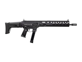 Grand Power 810091156094 Stribog SP9A3G 9mm Luger 16" Black Barrel, Black Receiver, Polymer Stock & Grip