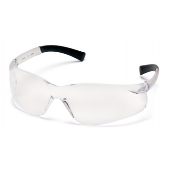 Pyramex Ztek Safety Glasses Clear Frame Clear AntiFog Lens UPC: 814992004485