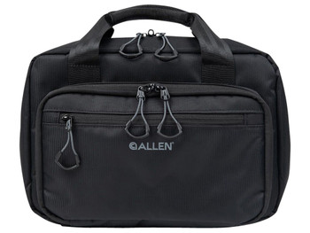 Allen 3639 Double Pistol Bag Black Nylon Holds 2 Handguns