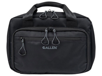 Allen 3639 Double Pistol Bag Black Nylon Holds 2 Handguns