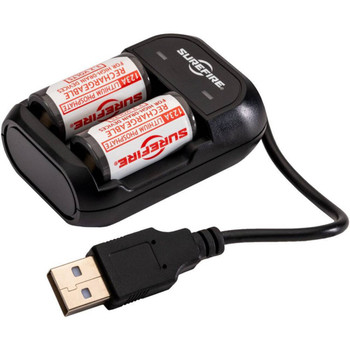 SureFire SFLFP123KIT ACDC Wall Charger Kit  CR123A UPC: 084871329828