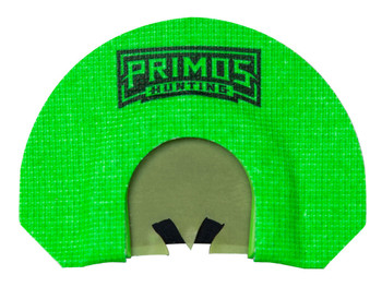 Primos PS1264 The Karen Diaphragm Call Triple Reed Turkey Hen Sounds Attracts Turkey Green Plastic