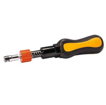 Lyman 7031300  Torque Wrench BlackOrange Steel Rubber Handle UPC: 011516513007