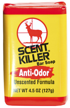 Wildlife Research 541 Scent Killer Bar Soap Odor Eliminator Unscented Scent 4.5 oz UPC: 024641005415