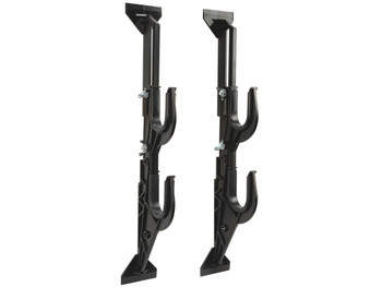 Allen 17450 Gun/Accessory Rack Black Plastic Holds 2