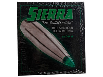 Sierra 0600 Reloading Manual Rifle/Handgun/Shotgun 6th Edition