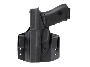Uncle Mike's 54CCW07BGL CCW Holster OWB Black Boltaron Belt Loop Fits Springfield XD/XD Compact Left Hand
