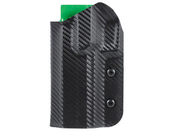 Uncle Mike's 54RNC74BGL Range/Competition Holster OWB Black/Green Boltaron Belt Slide Fits Sig X5 Left Hand