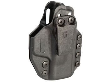 Blackhawk 416000BK Stache IWB Size 00 Black Polymer Belt Clip Compatible w/Glock 17/22/31/47 Ambidextrous