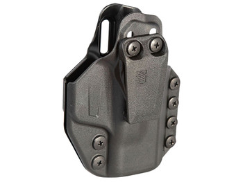 Blackhawk 416068BK Stache IWB Size 68 Black Polymer Belt Clip Compatible w/Glock 43/43X Springfield Hellcat Ambidextrous