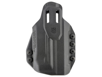 Blackhawk 416476BK Stache IWB Size 76 Black Polymer Belt Clip Compatible w/Glock 43X/48 w/SureFire XSC Ambidextrous