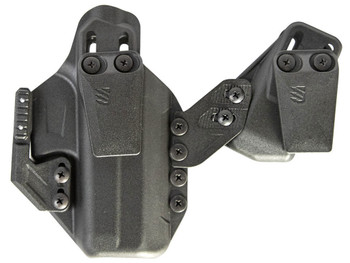 Blackhawk 416176BK Stache Premium Kit IWB Size 76 Black Polymer Belt Clip Compatible w/Glock 48 Ambidextrous