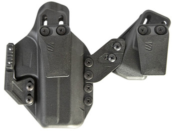 Blackhawk 416125BK Stache Premium Kit IWB Size 25 Black Polymer Belt Clip Fits S&W M&P 9/40 Ambidextrous
