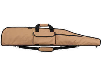 Bulldog BD375 Long Range Rifle Case 55" Tan with Black Trim Water-Resistant Nylon Rifle