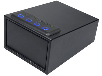 Bulldog BD4030L Magnum LED Quick Vault Access Code/Key Entry Black Powder Coat Steel