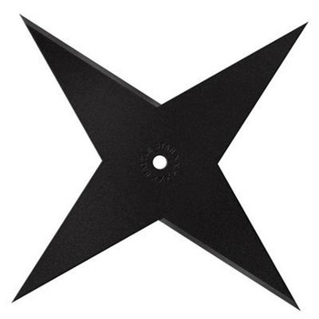 Cold Steel CS80SSXL Battle Star  Black 1055 Carbon Steel Blade UPC: 705442011644