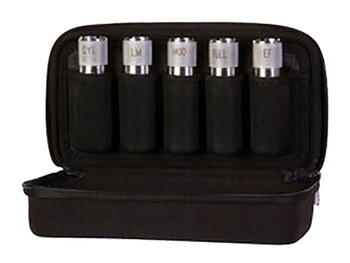 Carlson's Choke Tubes 00400 Choke Tube Case Protective Case Black Holds 5 Chokes Nylon Textured