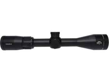 TruGlo TGTG85394BI Intercept Rifle Scope Black 3-9x 40mm Tube Duplex Reticle