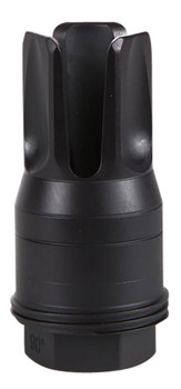 Sig Sauer SL55612X2890DEGF ClutchLok QD Q.D. Flash Hider Black Stainless Steel with 58 24 tpi Threads for 5.56mm 90 Degree Taper UPC: 798681656189