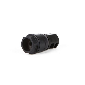 Sig Sauer SL55612X2825DEGM ClutchLok QD Muzzle Brake Black Stainless Steel with 12 28 tpi Threads for 5.56mm 25 Degree Taper UPC: 798681656226