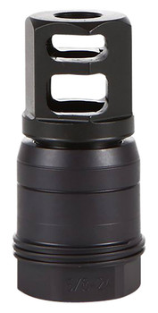 Sig Sauer SL76258X2490DEGM ClutchLok QD Muzzle Brake Black Stainless Steel with 58 24 tpi Threads for 7.62mm 90 Degree Taper UPC: 798681656257