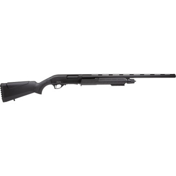 Rock Island SA12H26B SemiAuto  12 Gauge 3 51 26 Black Fixed Synthetic Furniture with Rubber Cheek Piece Front Bead Sight 3 Chokes Included UPC: 812285027883