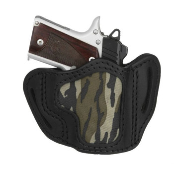 1791 Gunleather MOBHCSBLR BHC Optic Ready OWB Size C Mossy OakStealth Black Leather Belt Slide Compatible wGlock 43Sig P365Walther PPK Right Hand UPC: 816161025550